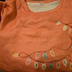 T. Swift inspired Christmas Lights  sweatshirt